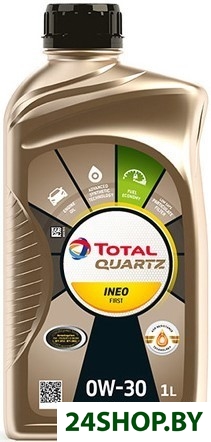 Моторное масло Total Quartz Ineo First 0W-30 1л Моторное масло Total Quartz Ineo First 0W-30 1л