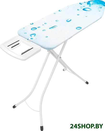 Гладильная доска Brabantia C 124x45 см 134463 (ледяная вода/каркас белый) Гладильная доска Brabantia C 124x45 см 134463 (ледяная вода/каркас белый)