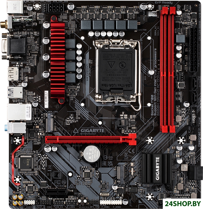 Материнская плата Gigabyte B660M Gaming AC DDR4 (rev. 1.x) Материнская плата Gigabyte B660M Gaming AC DDR4 (rev. 1.x)