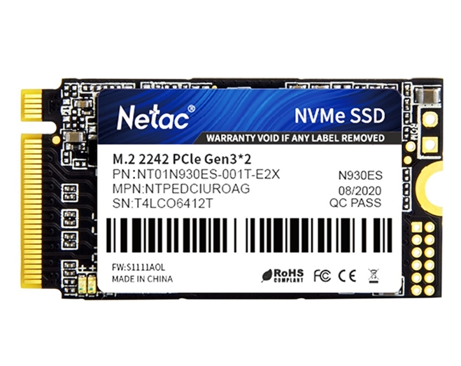 SSD Netac N930ES 1ТB NT01N930ES-001T-E2X SSD Netac N930ES 1ТB NT01N930ES-001T-E2X