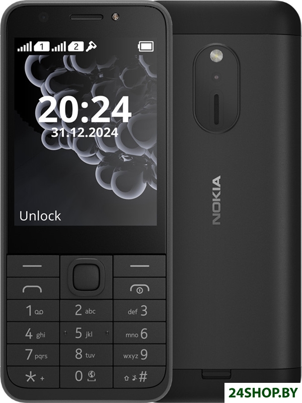 Кнопочный телефон Nokia 230 (2024) Dual SIM TA-1609 (черный) Кнопочный телефон Nokia 230 (2024) Dual SIM TA-1609 (черный)