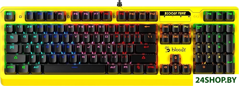 Клавиатура A4Tech Bloody B810RC (желтый) Клавиатура A4Tech Bloody B810RC (желтый)