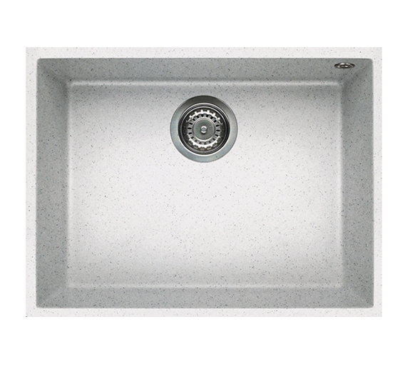 Кухонная мойка Elleci Quadra 110 Undermount Bianco G52 Кухонная мойка Elleci Quadra 110 Undermount Bianco G52
