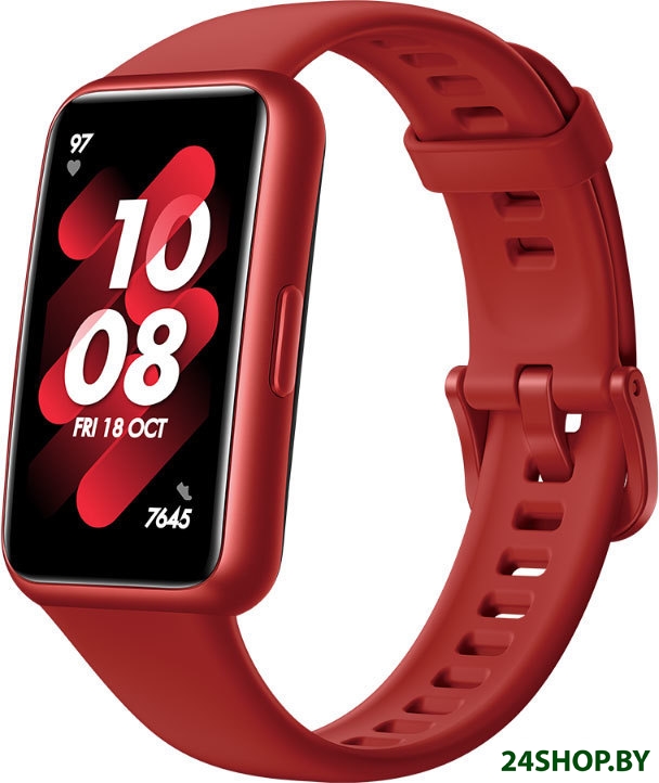 Фитнес-браслет Huawei Band 7 международная версия (огненный красный) Фитнес-браслет Huawei Band 7 международная версия (огненный красный)