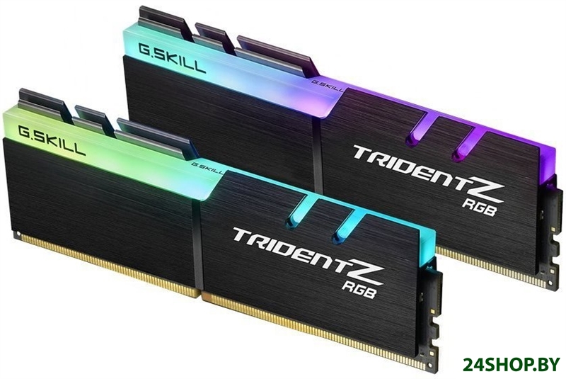 Оперативная память G.Skill Trident Z RGB 2x32GB DDR4 PC4-28800 F4-3600C18D-64GTZR Оперативная память G.Skill Trident Z RGB 2x32GB DDR4 PC4-28800 F4-3600C18D-64GTZR