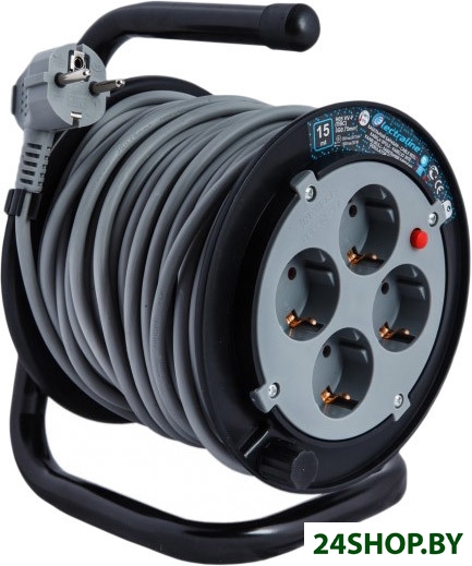 Удлинитель Electraline 49110 15 м Удлинитель Electraline 49110 15 м
