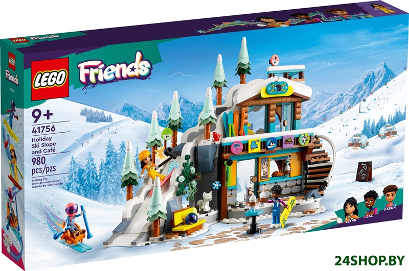 Конструктор LEGO Friends 41756 Каникулы: Лыжная трасса и кафе Конструктор LEGO Friends 41756 Каникулы: Лыжная трасса и кафе