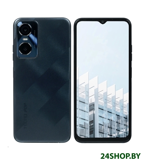Смартфон Tecno Pop 6 Pro 2GB/32GB (мощный черный) Смартфон Tecno Pop 6 Pro 2GB/32GB (мощный черный)