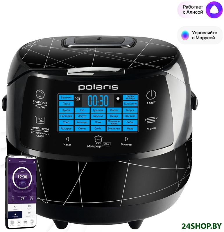 Мультиварка Polaris PMC 5017 Wi-Fi IQ Home (черный) Мультиварка Polaris PMC 5017 Wi-Fi IQ Home (черный)