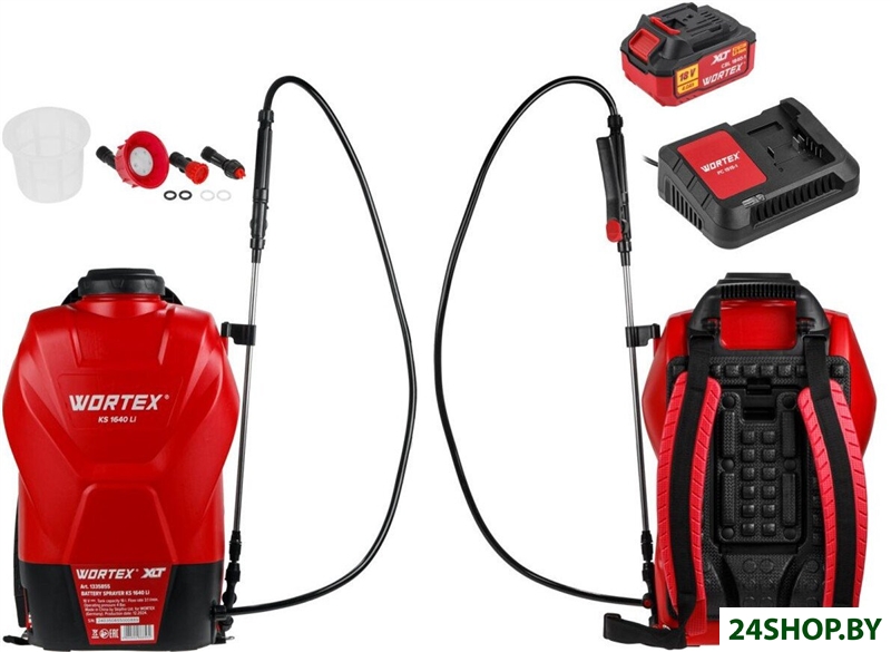 Аккумуляторный опрыскиватель Wortex KS 1640 Li ALL1 XLT SET 1335856 (с 1-им АКБ) Аккумуляторный опрыскиватель Wortex KS 1640 Li ALL1 XLT SET 1335856 (с 1-им АКБ)
