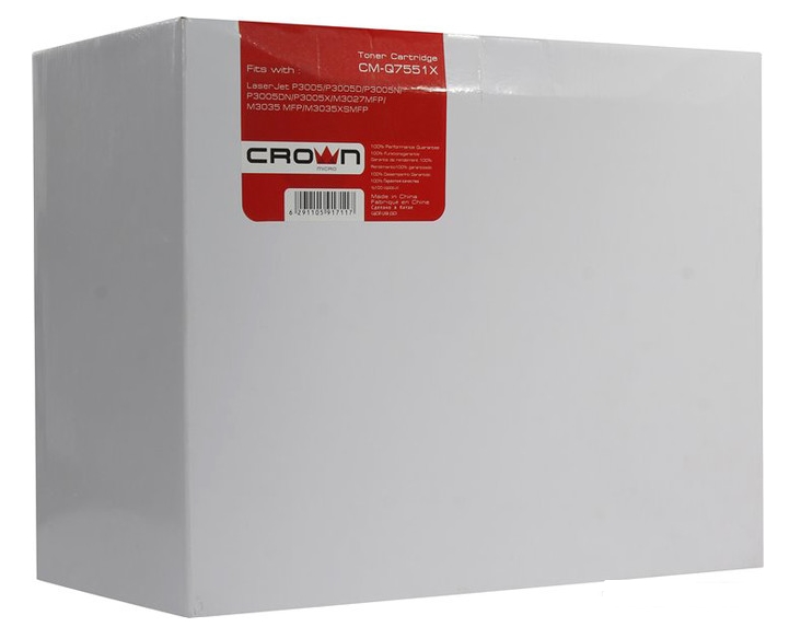 Картридж CrownMicro CM-Q7551X Картридж CrownMicro CM-Q7551X