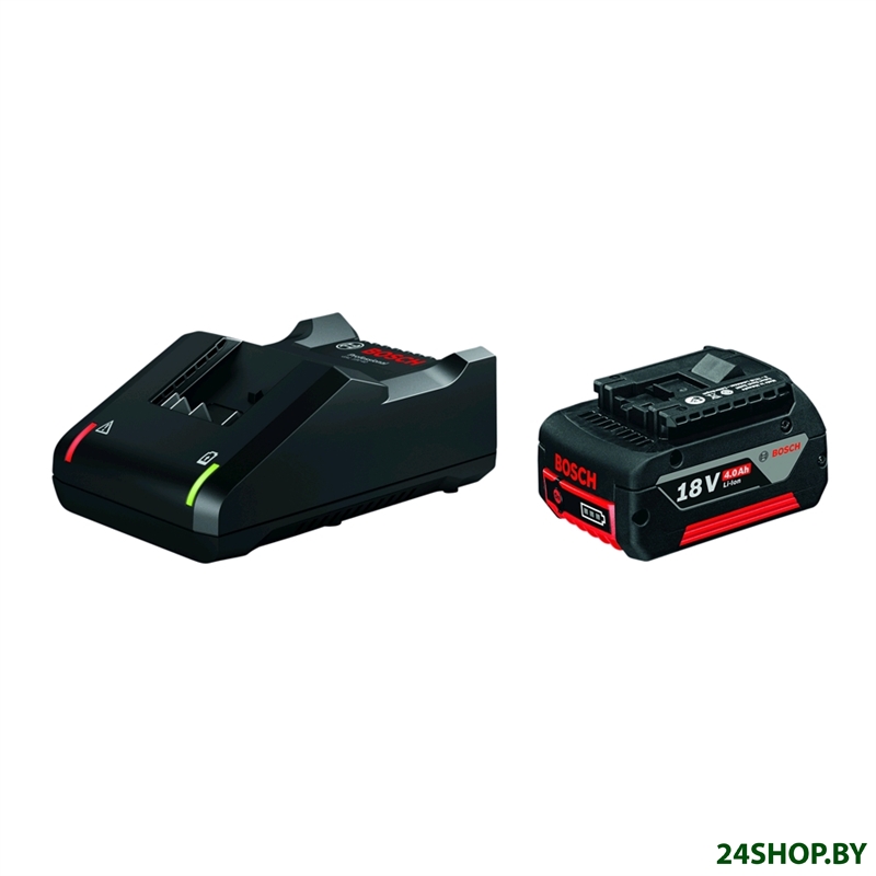 Аккумулятор с зарядным устройством Bosch GBA 1600A01B9Y (18В/4.0 Ah + 14.4-18В) Аккумулятор с зарядным устройством Bosch GBA 1600A01B9Y (18В/4.0 Ah + 14.4-18В)