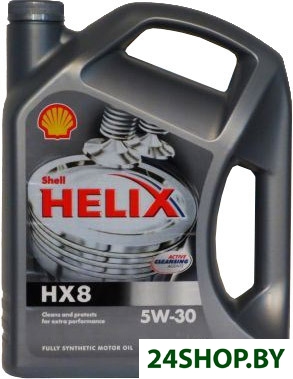 Моторное масло Shell Helix HX8 5W-30 4л Моторное масло Shell Helix HX8 5W-30 4л