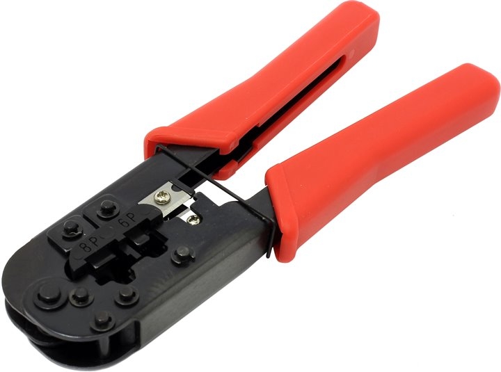 Инструмент HT-568R для обжима коннекторов RJ-45, RJ-11/12 Инструмент HT-568R для обжима коннекторов RJ-45, RJ-11/12