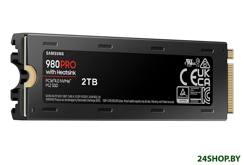 SSD Samsung 980 Pro с радиатором 2TB MZ-V8P2T0CW SSD Samsung 980 Pro с радиатором 2TB MZ-V8P2T0CW