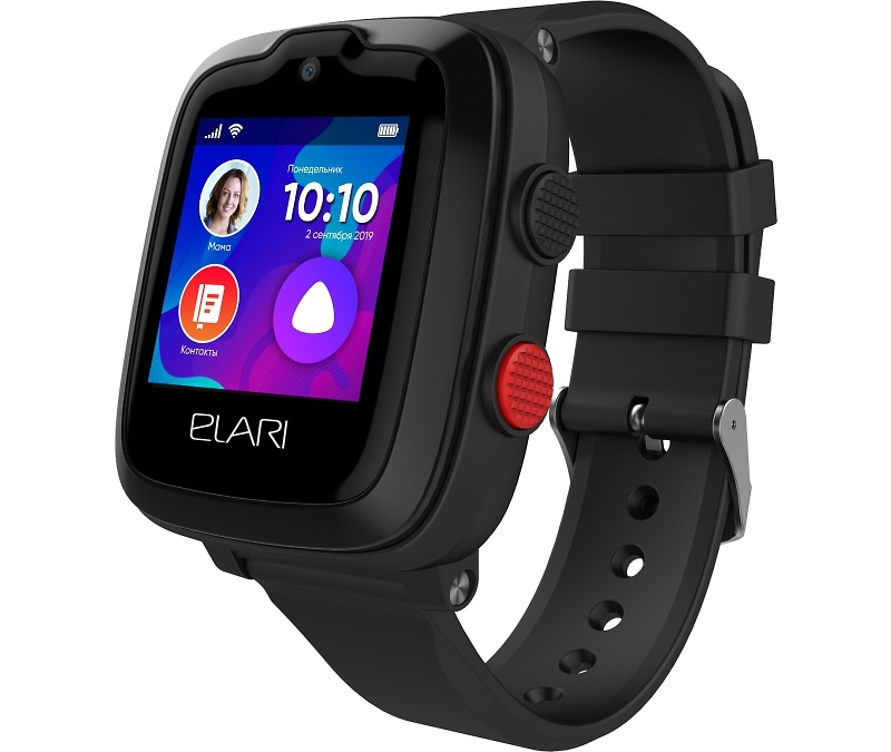 Умные часы Elari KidPhone 4G (черный) Умные часы Elari KidPhone 4G (черный)