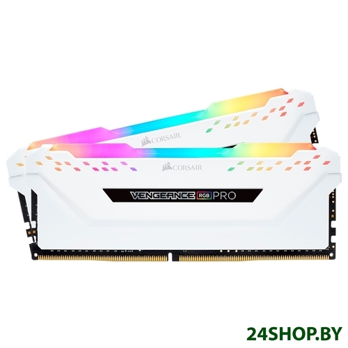 Оперативная память CORSAIR Vengeance PRO RGB 2x8GB DDR4 PC4-28800 CMW16GX4M2C3600C18W Оперативная память CORSAIR Vengeance PRO RGB 2x8GB DDR4 PC4-28800 CMW16GX4M2C3600C18W