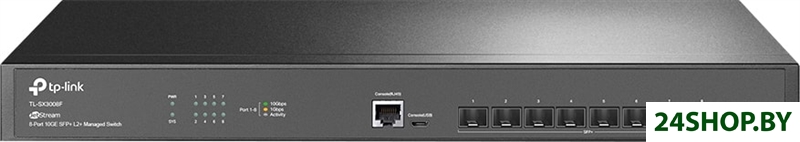 Управляемый коммутатор 2-го уровня TP-Link TL-SX3008F Управляемый коммутатор 2-го уровня TP-Link TL-SX3008F