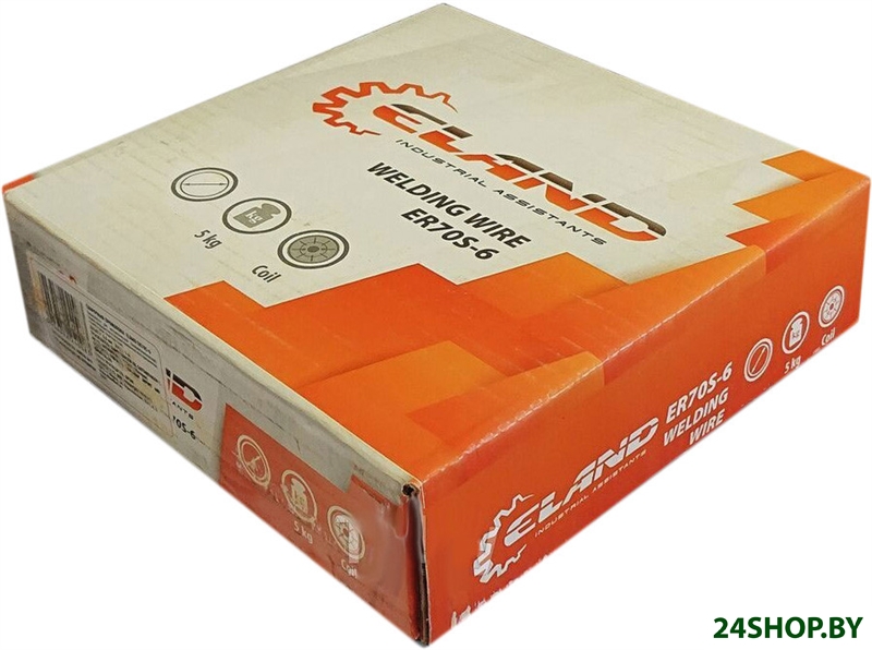 Сварочная проволока ELAND ER70S-6 ER70S6EL105 (1 мм, 5 кг) Сварочная проволока ELAND ER70S-6 ER70S6EL105 (1 мм, 5 кг)