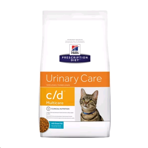 Сухой корм для кошек Hill's Prescription Diet c/d Multicare Feline with Ocean Fish (1,5 кг) Сухой корм для кошек Hill's Prescription Diet c/d Multicare Feline with Ocean Fish (1,5 кг)