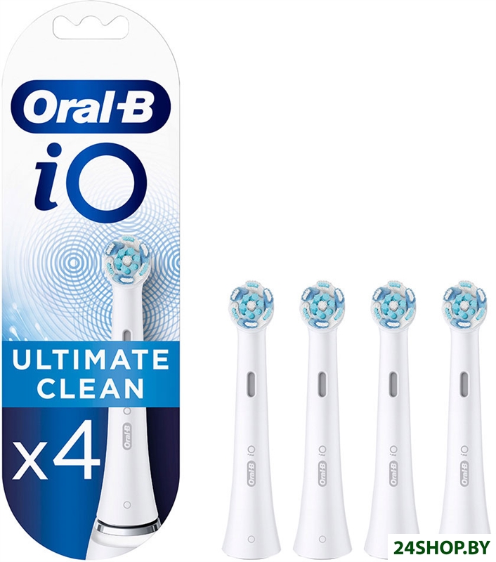 Сменная насадка Oral-B iO Ultimative Clean (4 шт, белый) Сменная насадка Oral-B iO Ultimative Clean (4 шт, белый)