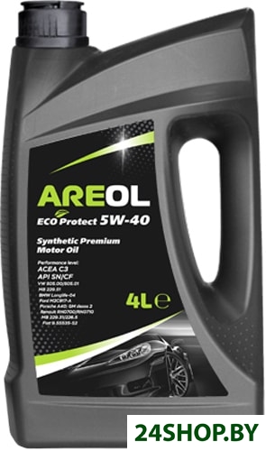 Моторное масло Areol Eco Protect 5W-40 4л Моторное масло Areol Eco Protect 5W-40 4л