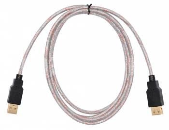 Кабель Buro USB 2.0-AM-AF-S A(m)/A(f) (прозрачный) Кабель Buro USB 2.0-AM-AF-S A(m)/A(f) (прозрачный)