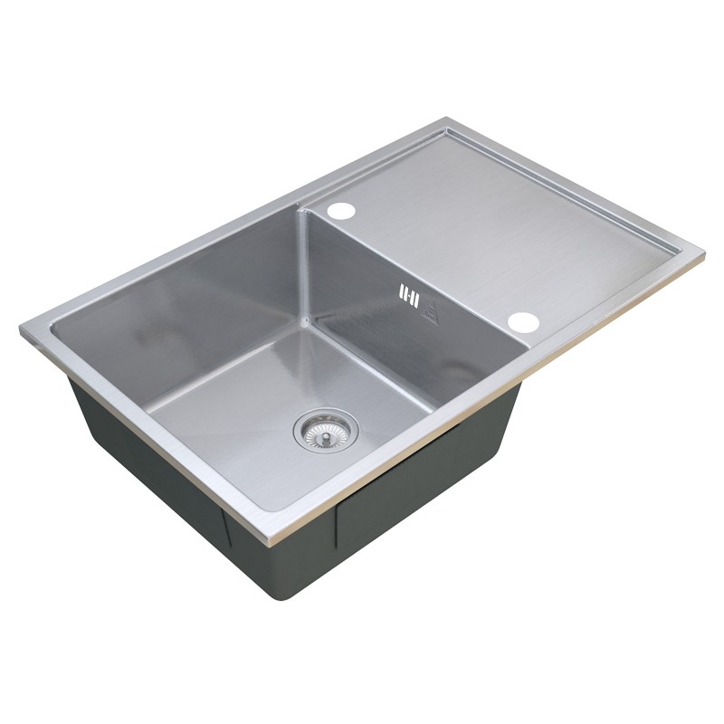 Кухонная мойка ZorG Steel Hammer SH R 7850 Onix Кухонная мойка ZorG Steel Hammer SH R 7850 Onix