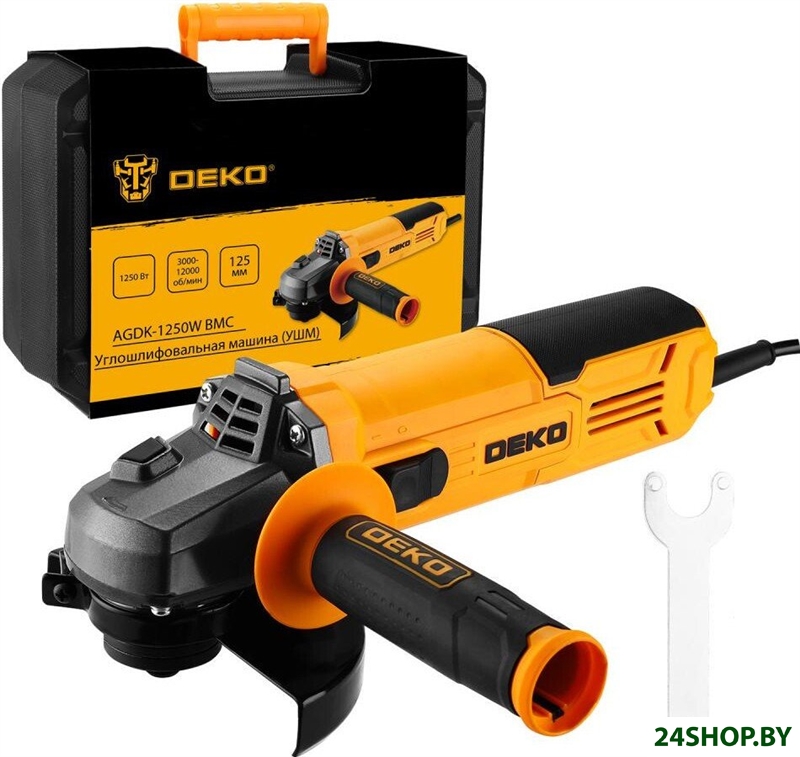 Угловая шлифмашина Deko AGDK-1250W 084-1078 Угловая шлифмашина Deko AGDK-1250W 084-1078
