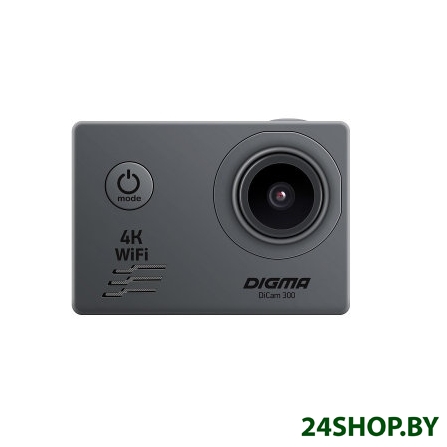 Экшн-камера DIGMA DiCam 300 (серый) Экшн-камера DIGMA DiCam 300 (серый)