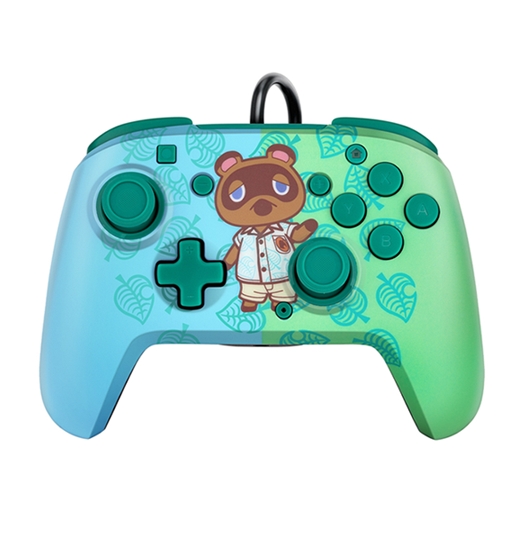 Проводной контроллер PDP Faceoff Animal Crossing Проводной контроллер PDP Faceoff Animal Crossing