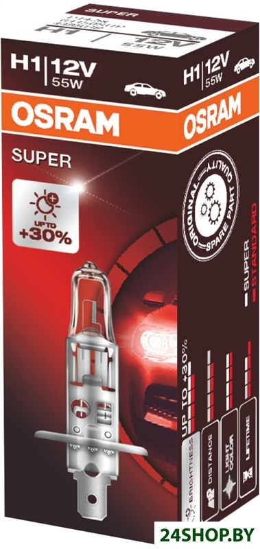 Галогенная лампа Osram H1 64150SUP 1шт Галогенная лампа Osram H1 64150SUP 1шт