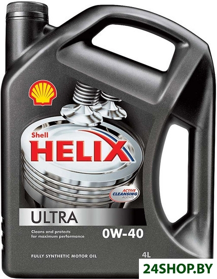 Моторное масло Shell Helix Ultra 0W-40 4л Моторное масло Shell Helix Ultra 0W-40 4л