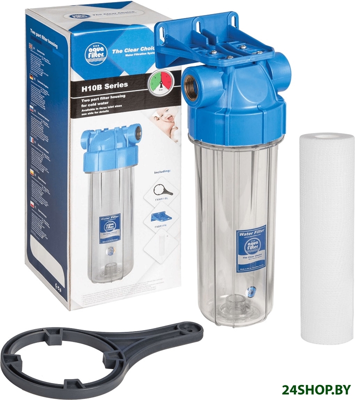 Магистральный фильтр Aquafilter FHPR1-B1-AQ 1 Магистральный фильтр Aquafilter FHPR1-B1-AQ 1