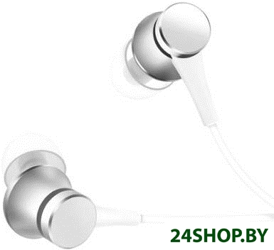 Наушники с микрофоном Xiaomi Mi In-Ear Headphones Basic (серебристый) (ZBW4355TY) Наушники с микрофоном Xiaomi Mi In-Ear Headphones Basic (серебристый) (ZBW4355TY)