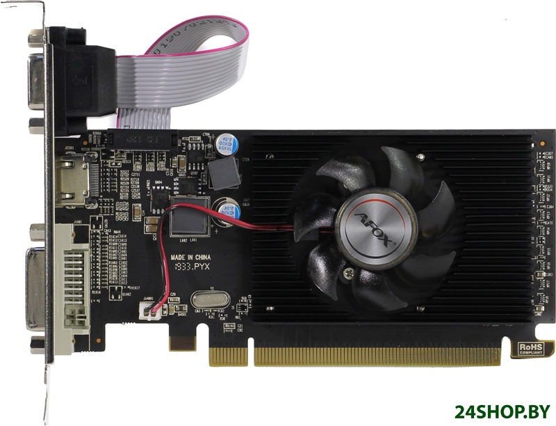 Видеокарта AFOX Radeon R5 230 2GB DDR3 AFR5230-2048D3L5 Видеокарта AFOX Radeon R5 230 2GB DDR3 AFR5230-2048D3L5