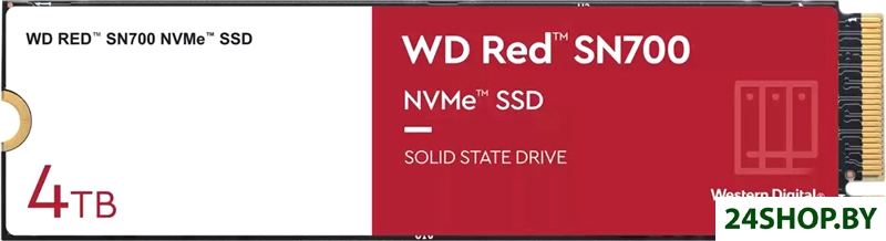 SSD WD Red SN700 4TB WDS400T1R0C SSD WD Red SN700 4TB WDS400T1R0C