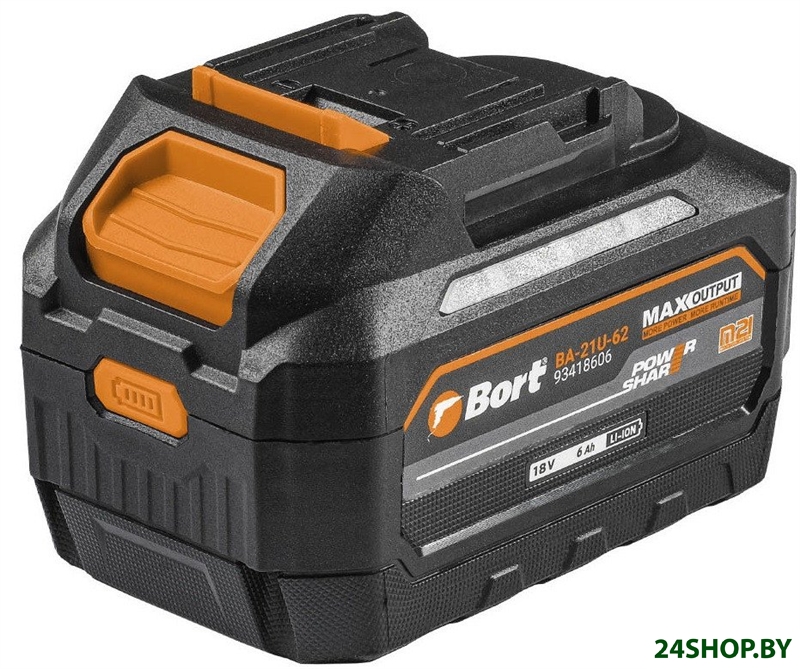 Аккумулятор Bort BA-21U-62 93418606 (18В/6 Ah) Аккумулятор Bort BA-21U-62 93418606 (18В/6 Ah)