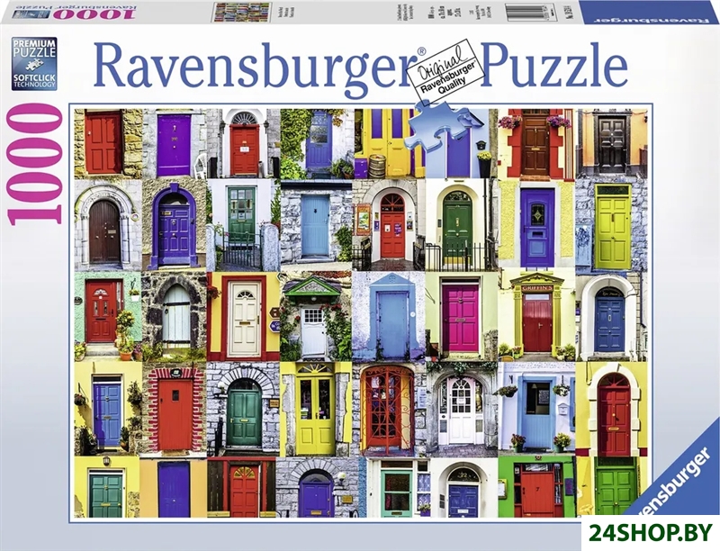Пазл Ravensburger Двери со всего мира 19524 (1000 эл) Пазл Ravensburger Двери со всего мира 19524 (1000 эл)