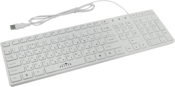 Клавиатура OKLICK 556S White Клавиатура OKLICK 556S White