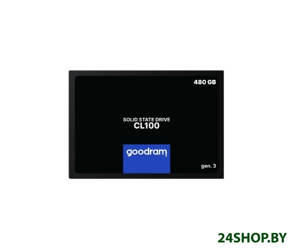 SSD GOODRAM CL100 Gen. 3 480GB SSDPR-CL100-480-G3 SSD GOODRAM CL100 Gen. 3 480GB SSDPR-CL100-480-G3