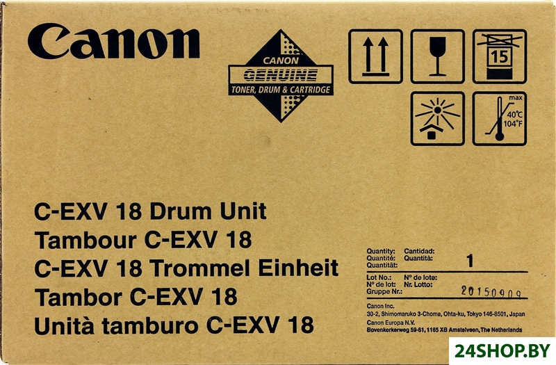 Фотобарабан Canon C-EXV18 0388B002AA Фотобарабан Canon C-EXV18 0388B002AA