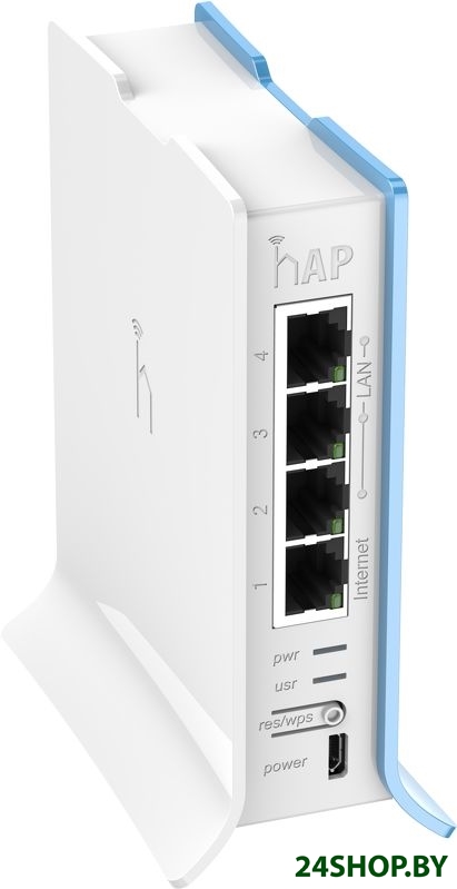 Беспроводной маршрутизатор MikroTik hAP lite (RB941-2nD-TC) Беспроводной маршрутизатор MikroTik hAP lite (RB941-2nD-TC)