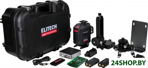 Лазерный нивелир ELITECH HD Professional HD LN 16D Green 204737 Лазерный нивелир ELITECH HD Professional HD LN 16D Green 204737