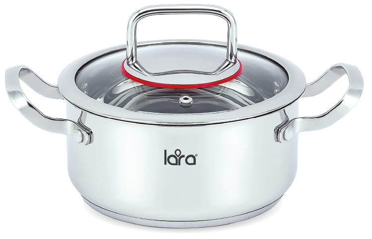 Кастрюля LARA Prima LR02-500 Кастрюля LARA Prima LR02-500