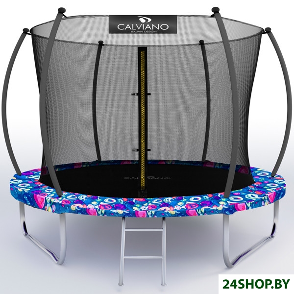 Батут Calviano Inside Master Smile 312 см - 10ft (внутренняя сетка, с лестницей) Батут Calviano Inside Master Smile 312 см - 10ft (внутренняя сетка, с лестницей)