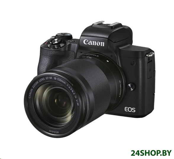 Беззеркальный фотоаппарат Canon EOS M50 Mark II EF-M 18-150mm IS STM Kit 4728C017 (черный) Беззеркальный фотоаппарат Canon EOS M50 Mark II EF-M 18-150mm IS STM Kit 4728C017 (черный)
