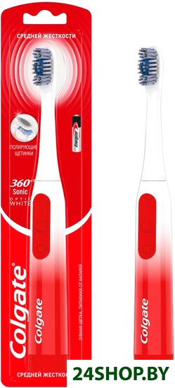 Электрическая зубная щетка Colgate 360 Sonic (optic white) Электрическая зубная щетка Colgate 360 Sonic (optic white)