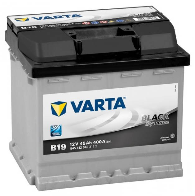 Автомобильный аккумулятор VARTA Black Dynamic B19 545412040 (45 А/ч) Автомобильный аккумулятор VARTA Black Dynamic B19 545412040 (45 А/ч)