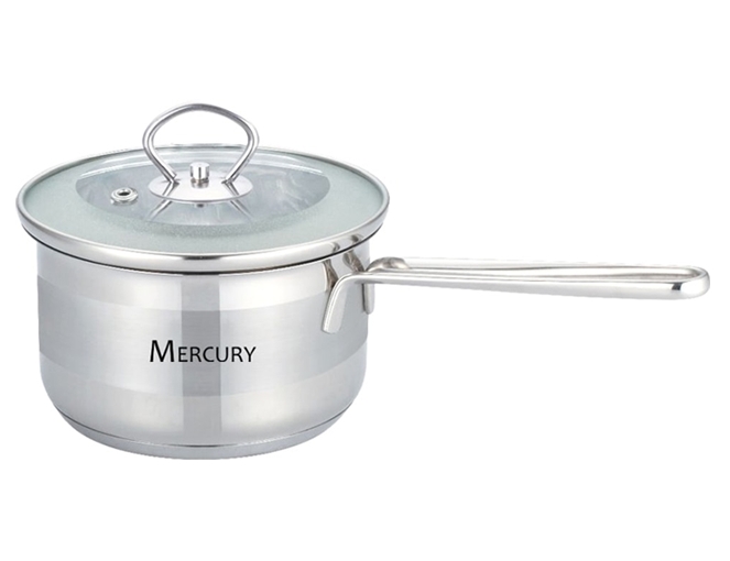 Кастрюля с длинной ручкой Mercury MC-6053 Кастрюля с длинной ручкой Mercury MC-6053